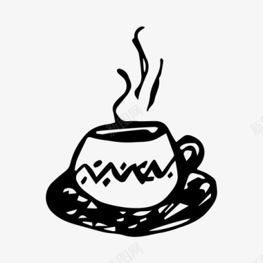 茶咖啡热饮图标图标
