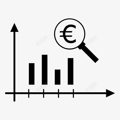 欧元预测分析图表图标svg_新图网 https://ixintu.com 分析 图表 收益 欧元预测