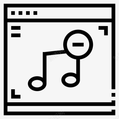 音乐电脑数码图标图标