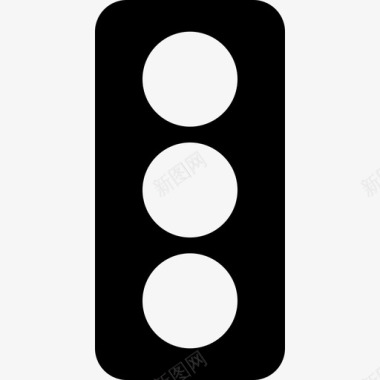交通灯交通路标2填充图标图标