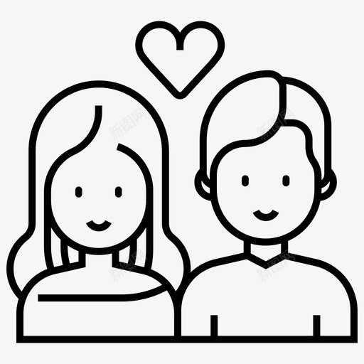 良好的关系爱和解图标svg_新图网 https://ixintu.com 健康的生活长寿和繁荣 和解 在一起 浪漫 爱 良好的关系