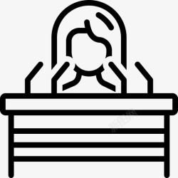 朗诵icon演讲长篇大论演说图标高清图片