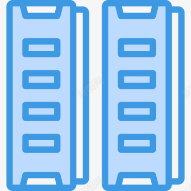 Ram计算机硬件12蓝色图标图标