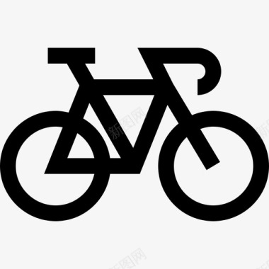 自行车城市公园5已填充图标图标