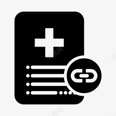 医疗报告链接连接文档图标图标