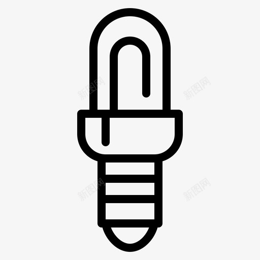 电灯泡热创意图标svg_新图网 https://ixintu.com 创意 灯 热 照明 电灯泡