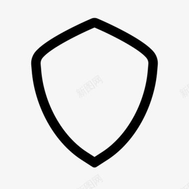 保安徽章警卫图标图标