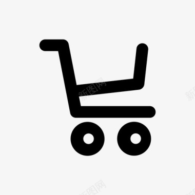 购物车电子商务电子商店图标图标