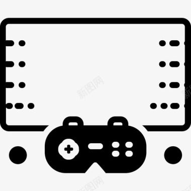 游戏技术视频图标图标