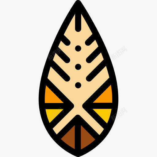 盾牌沙漠14线性颜色图标svg_新图网 https://ixintu.com 沙漠14 盾牌 线性颜色