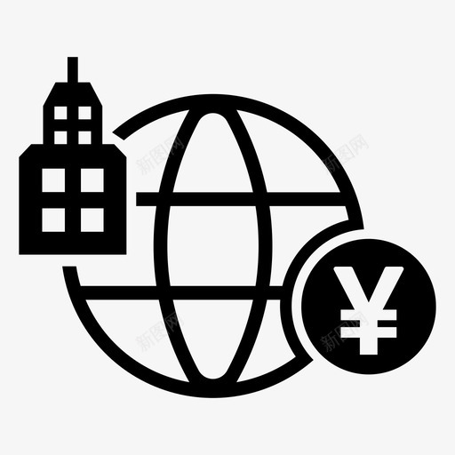 日元跨国公司商业公司图标svg_新图网 https://ixintu.com 全球 公司 商业 日元跨国公司