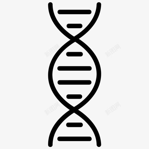 dna化学成分dna测试图标svg_新图网 https://ixintu.com dna dna测试 化学和生物化学线图标 化学成分 基因 生化医疗 生物化学 遗传学