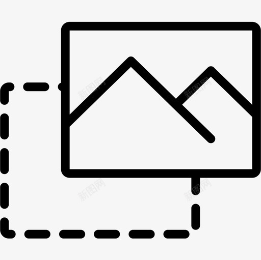 裁剪网页69线性图标svg_新图网 https://ixintu.com 线性 网页设计69 裁剪