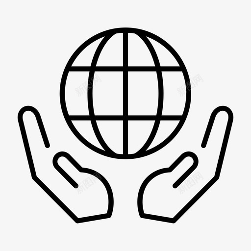 全球业务商人全球通信图标svg_新图网 https://ixintu.com 全球业务 全球通信 商人 杂项 网络