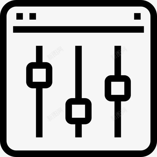 控制搜索引擎优化和营销18线性图标svg_新图网 https://ixintu.com 控制 搜索引擎优化和营销18 线性