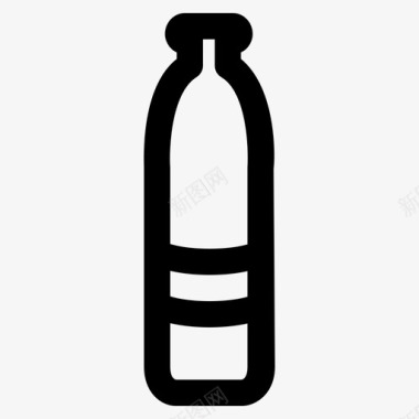 瓶子玻璃罐子图标图标