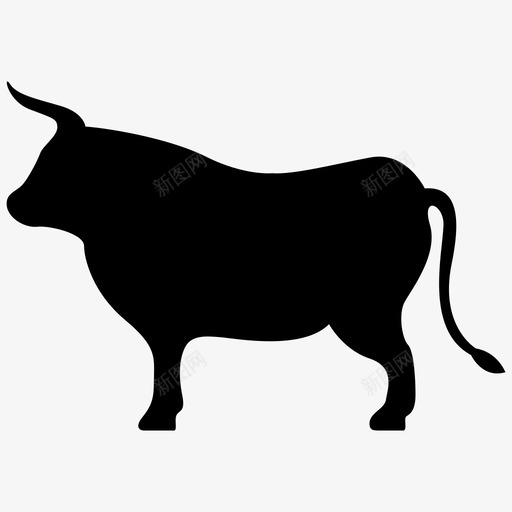 公牛动物盖亚尔图标svg_新图网 https://ixintu.com 公牛 动物 动物集合2 盖亚尔 高卢