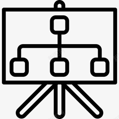 图表分析7线性图标图标