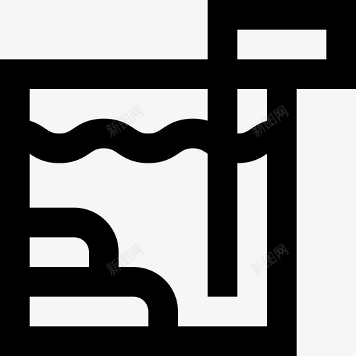 水族馆宠物店4线性图标svg_新图网 https://ixintu.com 宠物店4 水族馆 线性