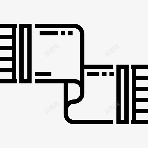 床垫水上乐园15线性图标svg_新图网 https://ixintu.com 床垫 水上乐园15 线性