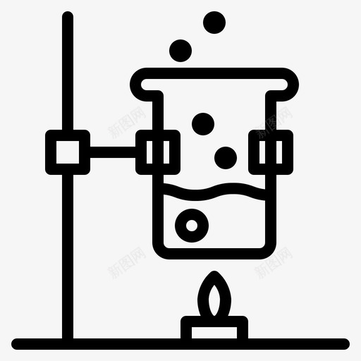 科学实验教育设备图标svg_新图网 https://ixintu.com 实验工具 工具 教育 科学 科学实验 设备