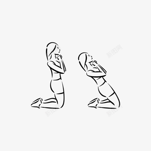 健身锻炼髋关节驱动训练健身锻炼图标svg_新图网 https://ixintu.com 健身锻炼 健身锻炼髋关节驱动训练