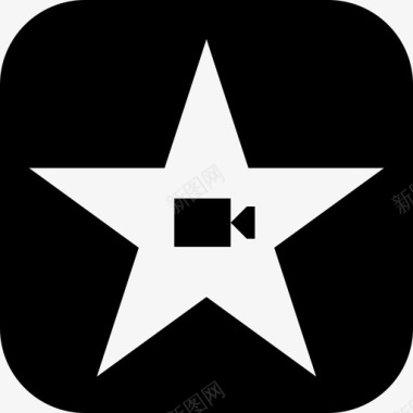 电影苹果logos5填充图标图标