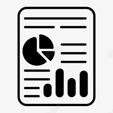 财务报告分析财务图表图标图标