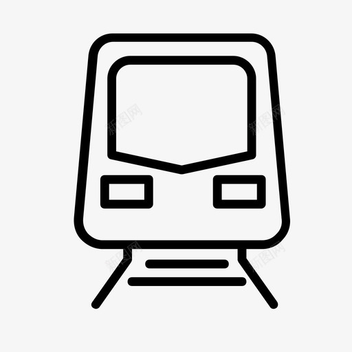 Train1svg_新图网 https://ixintu.com Train1 Train 线性 扁平 单色 简约 交通