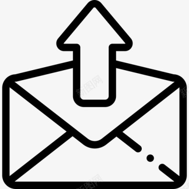 发送12电子邮件直邮图标图标