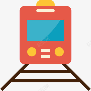 火车旅行100平车图标图标