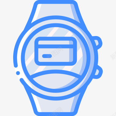 智能手表智能手表3蓝色图标图标