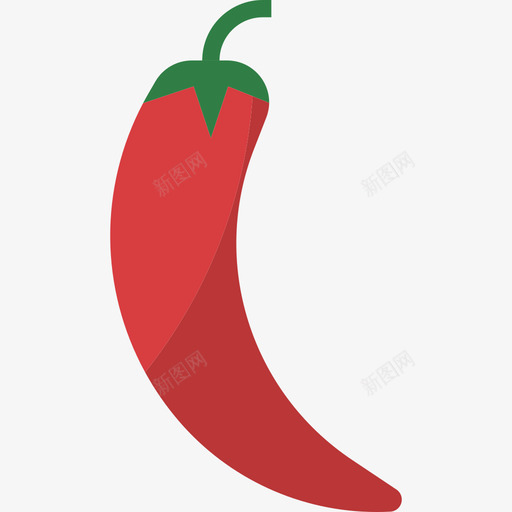 胡椒水果和蔬菜10平的图标svg_新图网 https://ixintu.com 平的 水果和蔬菜10 胡椒