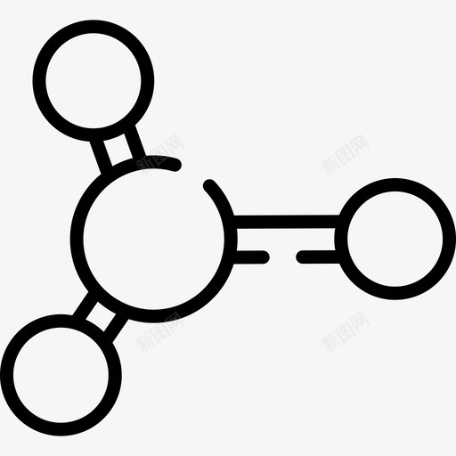 分子教育107线性图标svg_新图网 https://ixintu.com 分子 教育107 线性