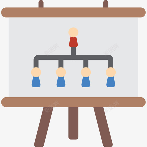 层次结构项目管理12扁平图标svg_新图网 https://ixintu.com 层次结构 扁平 项目管理12