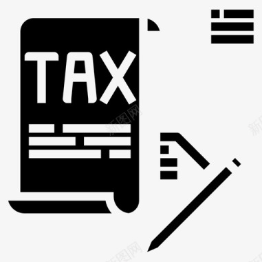 税收业务246可靠图标图标