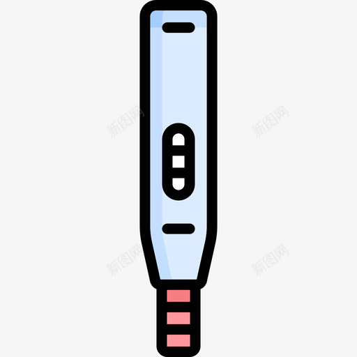 妊娠试验母性2线性颜色图标svg_新图网 https://ixintu.com 妊娠试验 母性2 线性颜色