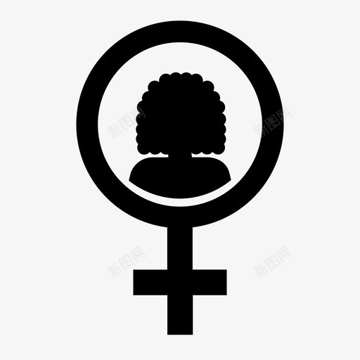 颜色女权主义者老板女性图标svg_新图网 https://ixintu.com 女性 老板 领导 颜色女权主义者
