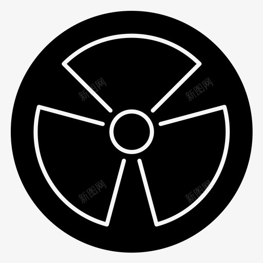 辐射圆形涡轮图标svg_新图网 https://ixintu.com 圆形 涡轮 辐射
