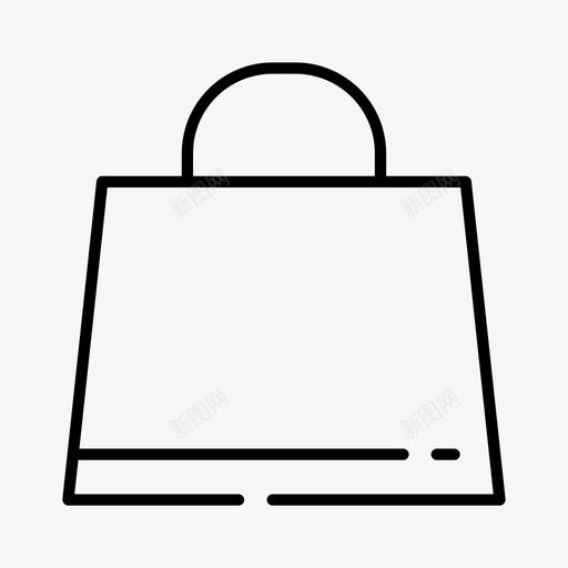购物袋购物者超市图标svg_新图网 https://ixintu.com 购物者 购物袋 超市 银行差距薄