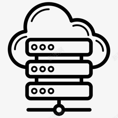 云数据服务器云数据库配置主服务器图标图标