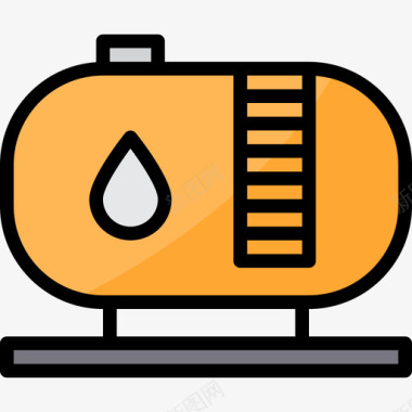 油罐工业15线颜色图标图标