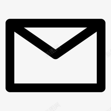 电子邮件已关闭邮件未读图标图标