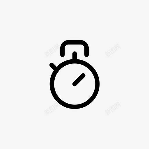 定时器闹钟时钟图标svg_新图网 https://ixintu.com 定时器 时钟 时间管理 闹钟