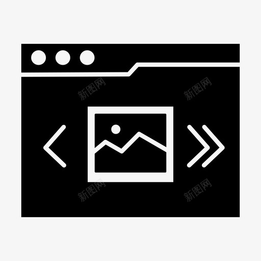 多媒体资料浏览媒体图标svg_新图网 https://ixintu.com 图片 多媒体资料 媒体 浏览 照片