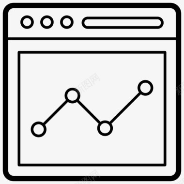 网络信息图分析图业务分析图标图标