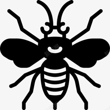 黄蜂自然52填充图标图标