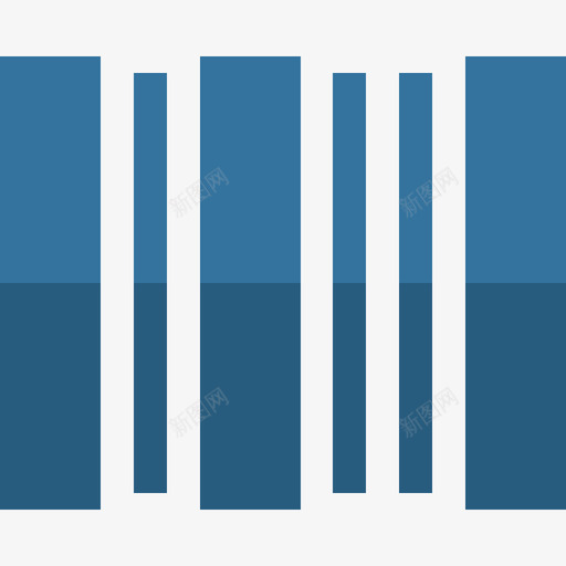 条形码物联网37扁平图标svg_新图网 https://ixintu.com 扁平 条形码 物联网37