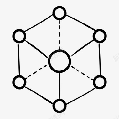 立方体三维长方体图标图标