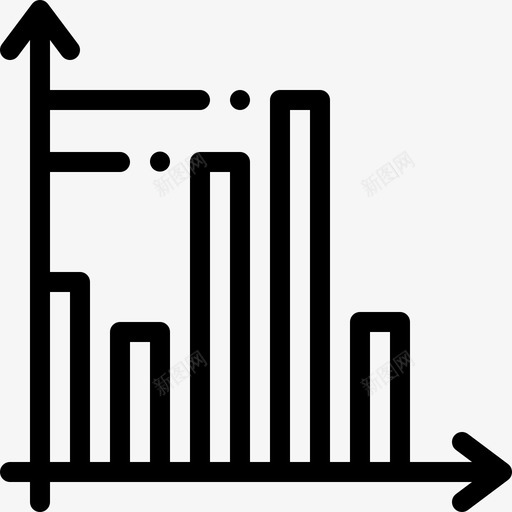 图表营销和搜索引擎优化11线性图标svg_新图网 https://ixintu.com 图表 线性 营销和搜索引擎优化11